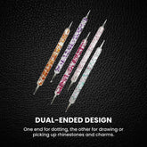 Crystal Nail Dotting Pen Set — 5 Dual-Ended Nail Tools